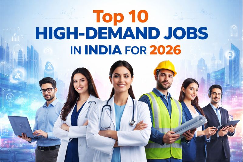 Top 10 High-Demand Jobs in India for 2026: Skills, Salaries, and the Future of Work