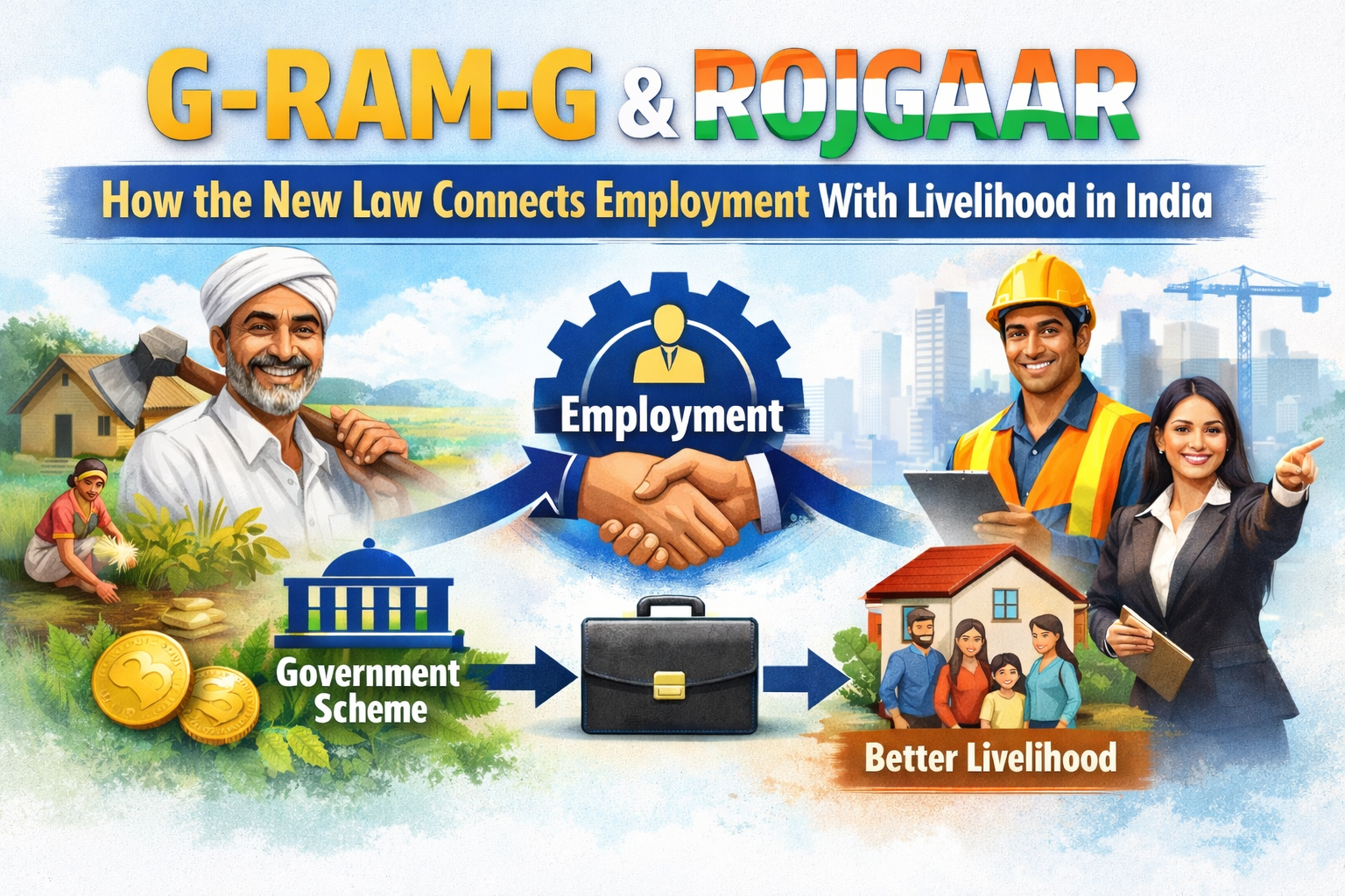 G-RAM-G and Rojgaar: How the New Law Connects Employment With Livelihood in India
